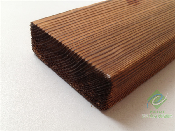 赤松表面炭化木